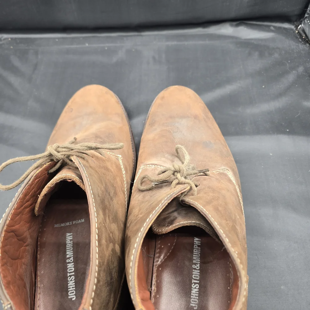Classic Brown Chukka Boots‎ with Suede Finish